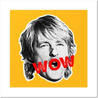 Owen Wilson / WOW Meme Design Posters and Art